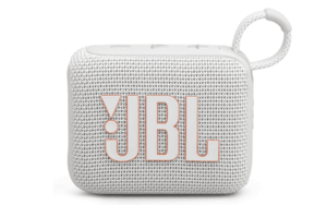 JBL, Caixa de Som, JBL, Go 4, Bluetooth, Portátil, Auracast, À Prova D'água e Poeira - Branco